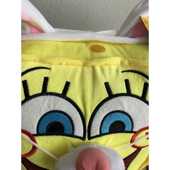 Spongebob Squarepants Easter Bunny Greeter Nickelodeon Plush Large 29” NWT - Picture 12 of 12
